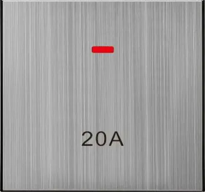 [320.12.02.05.12] مفتاح كهرباء 20امبير مع neon ٌ KS15-033