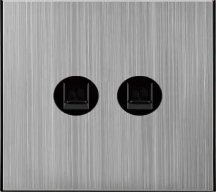 [322.12.11.01.08] بلاك شبكة أبو 2 منافذ KS15-024