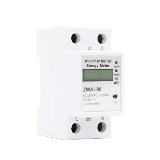 Tuya DIGITAL smart switch energy meter,60A  Digital-60S