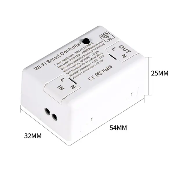 [355.12.05.01.11] كنتترول  شبكة واي في صغير 2000وات سمرت RSR02