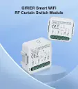 تحكم ذكي في الستائر عبر WiFi وتردد RF433 موديل WRC01